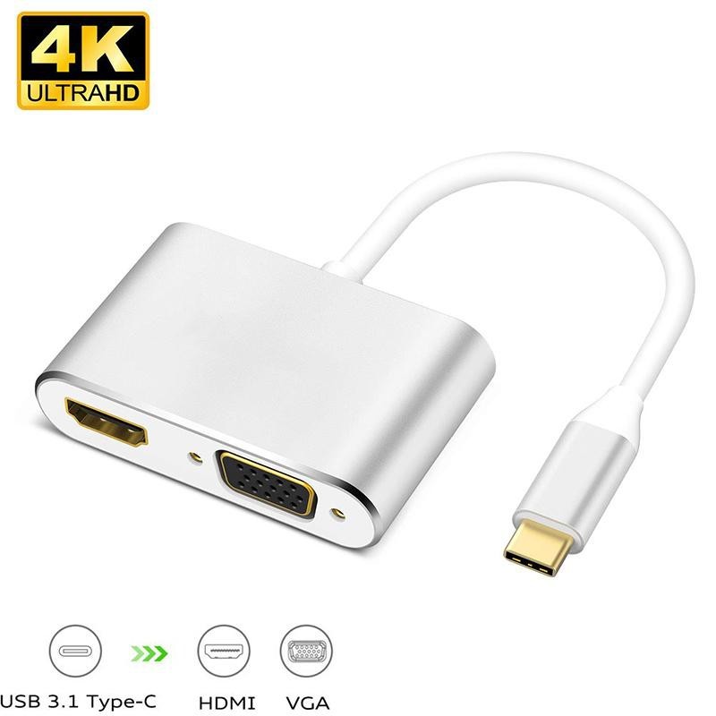 [HCM]Cáp Chuyển Type-C ra HDMI và VGA