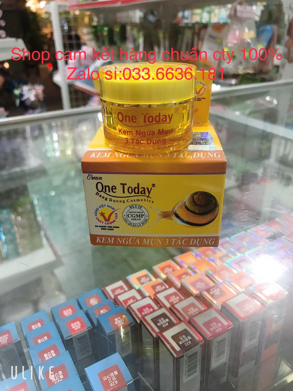 kem Ốc sên one today mụn 3 tác dụng 8g ( giá mới lên)