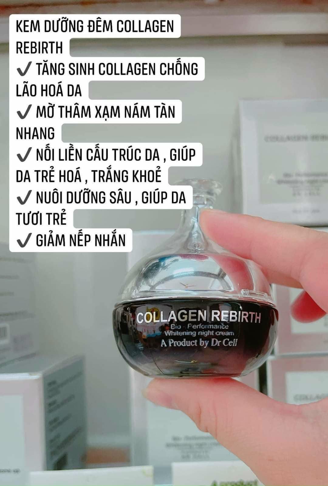 Kem Đêm Collagen Rebirth