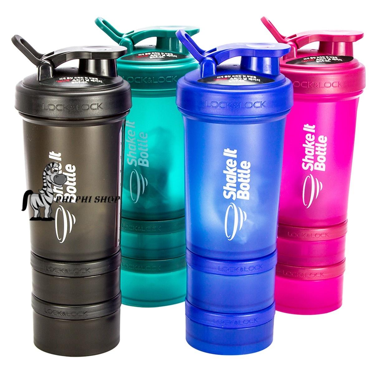 [HCM]Bình Lắc SHAKE IT Lock&Lock 600ml HAP945