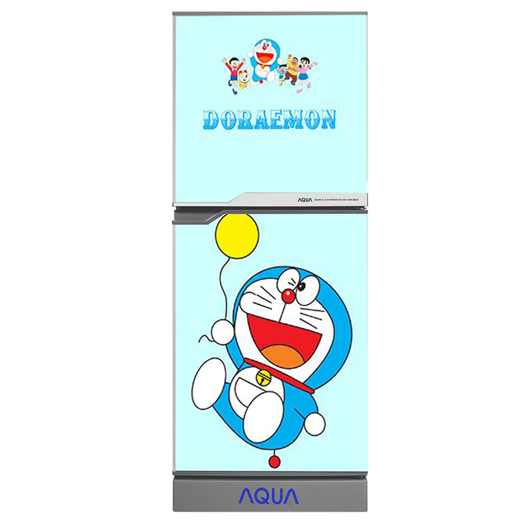 [HCM]Decal dán trang trí tủ lạnh Doraemon Mẫu 3