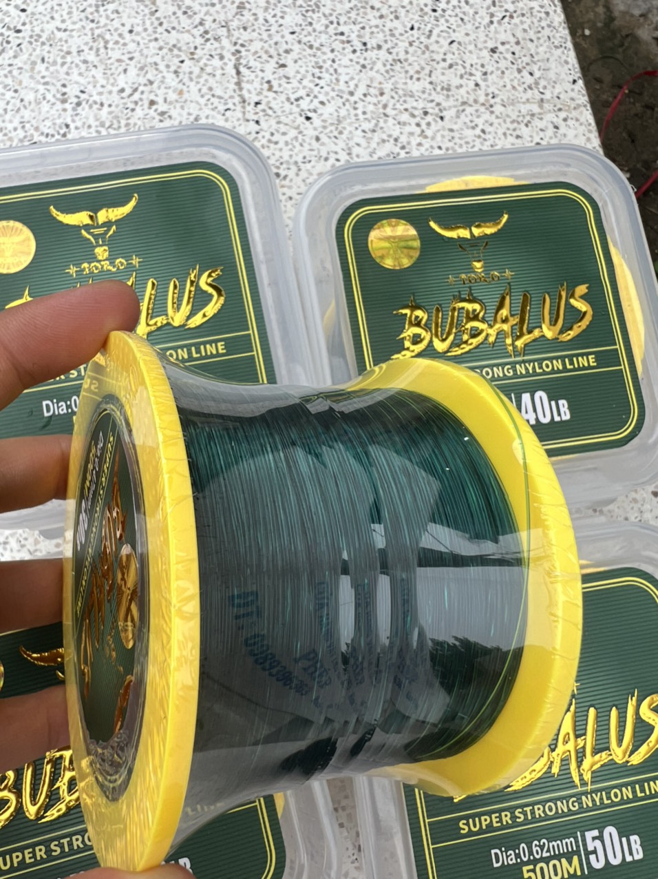 DÂY CƯỚC CÂU CÁ BUBALUS TORO 500M CHÍNH HÃNG