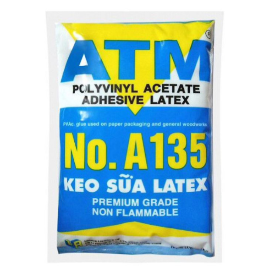 Keo sữa latex dán giấy gỗ simili atm NOA135 1kg - keo sữa latex