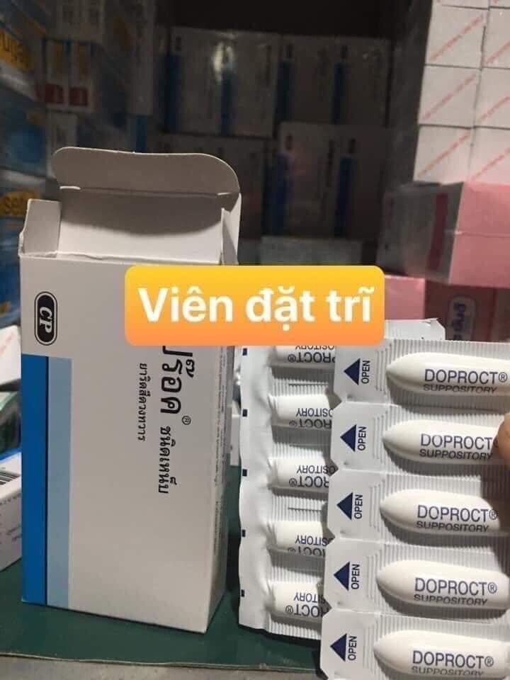 KEM BÔI VÀ VIÊN ĐẶT TRĨ DOPROCT THÁI LAN