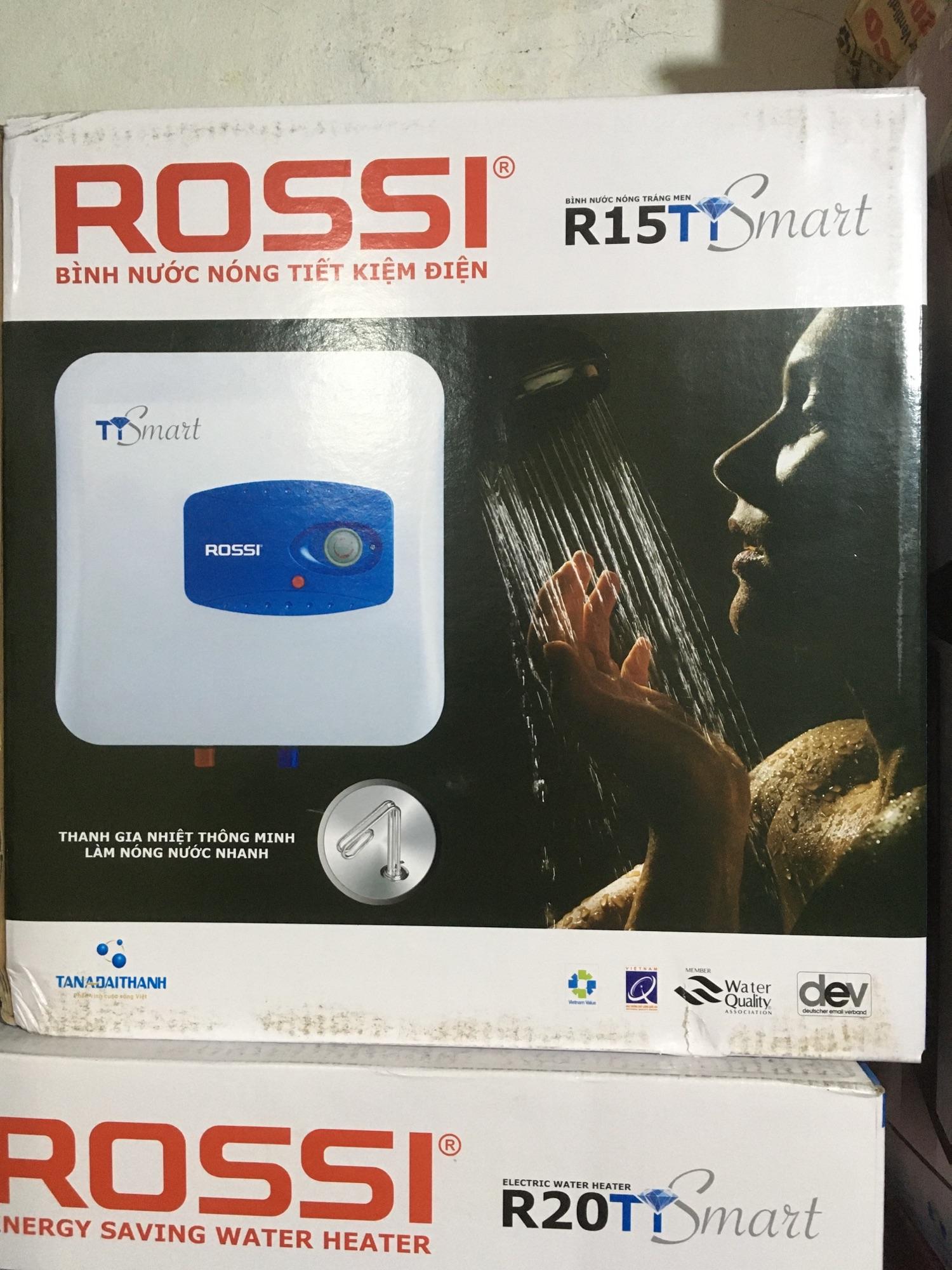 Bình nước nóng 15L Rossi 15Ti smart