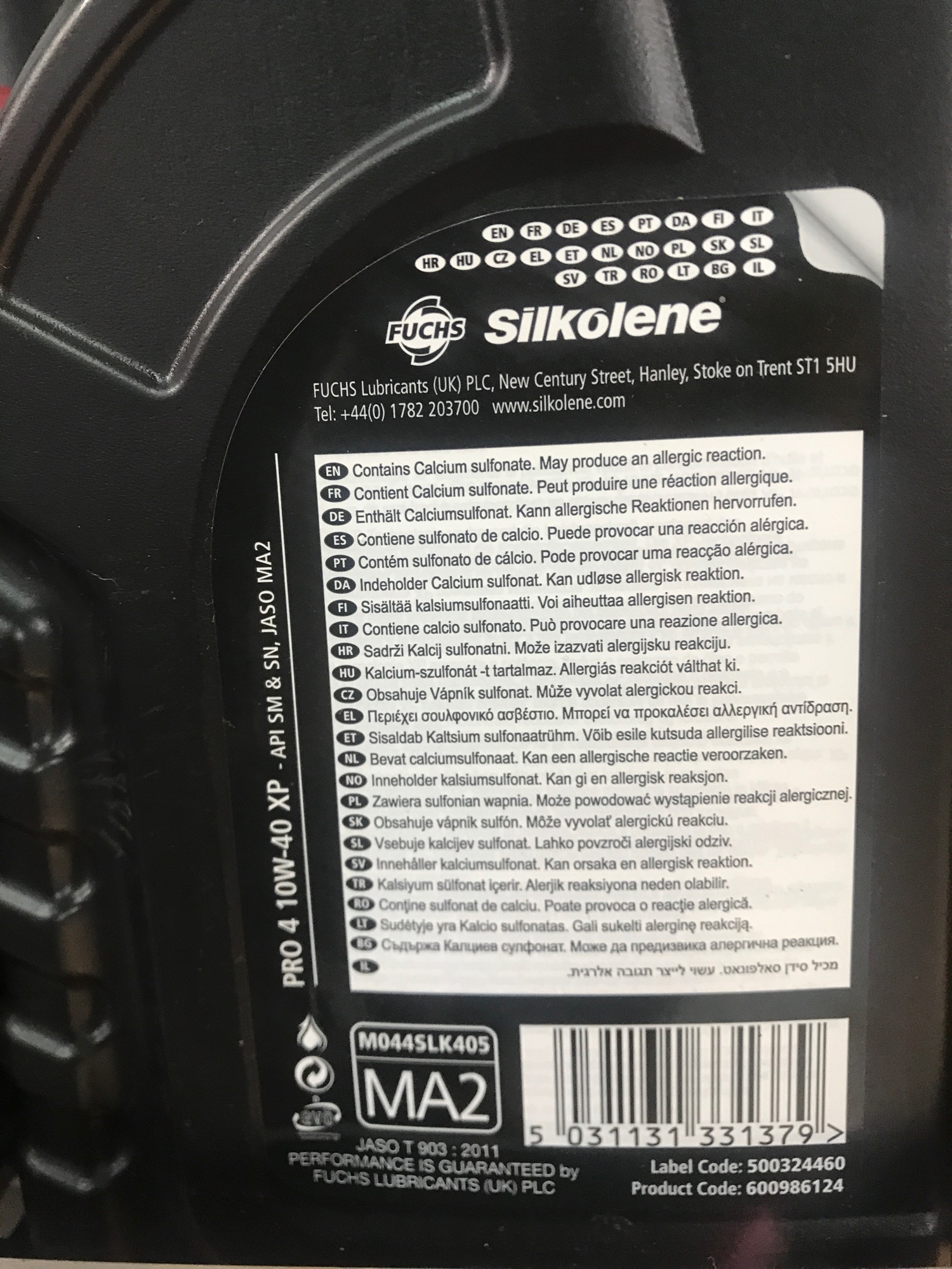 Nhớt Fuchs Silkolene Pro 4 10W-40
