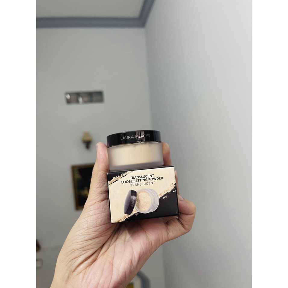 [UPDATE BAO BÌ MỚI 2022] Phấn phủ Laura mercier loose setting powder TRIAL - TRAVELSIZE - FULLSIZE