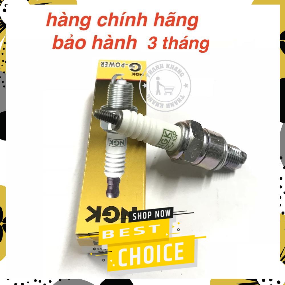 bugi NGK thương hiệu nhật đầu bạch kim CR6HGP-9 gắn cho các dòng xe DREAM,DREAM II,SUPER DREAM,FUTURE I 110,(WAVE 100/ANPHA,ZX,RS/RSV/110/110S/ASTREA,SIRIUS,TAURUS,JUPITER,JUPITER MX,HAYATE,HAYATE FI...