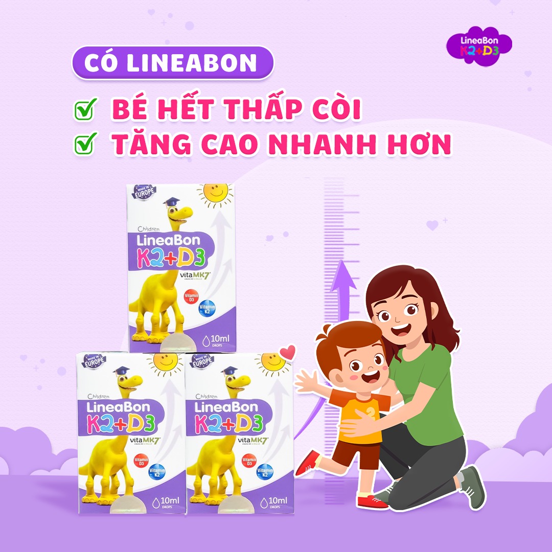 LINEABON D3K2 tinh khiết