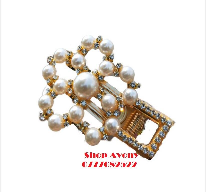 [HCM]kẹp tóc mái mỏ vịt hình hoa