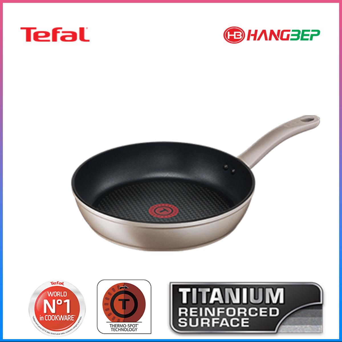Bộ đôi Nồi 20cm Chảo 24cm Tefal Sensations