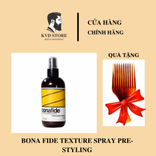 Chính Hãng Xịt Tạo Phồng Tóc Bona Fide Texture Spray - Pre Styling 250ML thumbnail