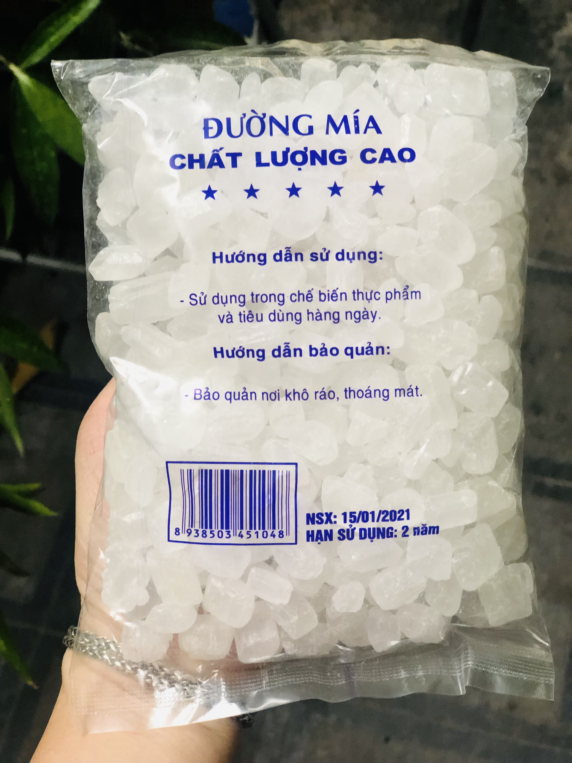 Đường phèn hạt Lam Sơn xuất khẩu 0.5kg