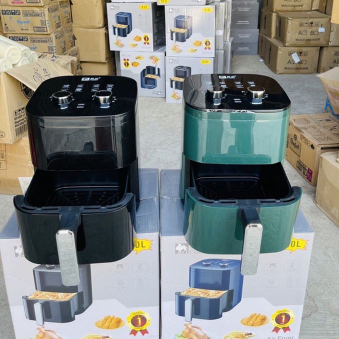 Nồi Chiên Không Dầu Camel 12l Cao Cấp (Tặng 50 Giấy Nướng) - Nồi Chiên Không Khí, Làm Khoai Tây Chiê