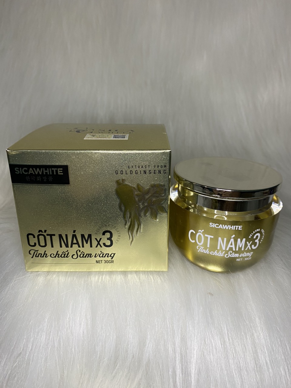 Kem Cốt Nám X3 (30g) Tặng 1 Serum Cốt Sâm (5ml)