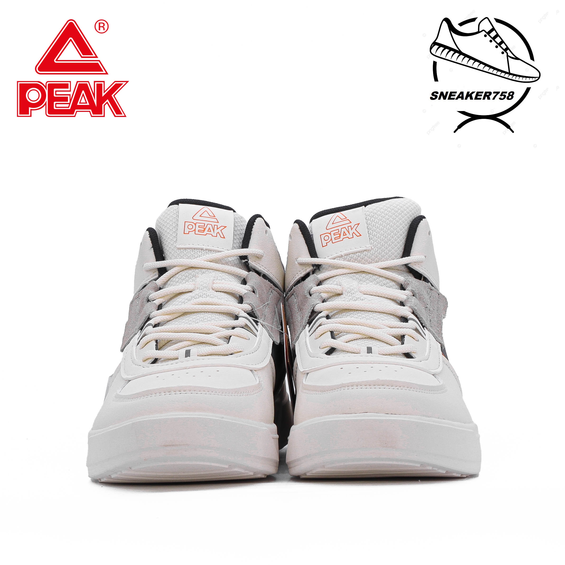 Giày Thể Thao PEAK Culture E14611B – Màu Trắng Canvas