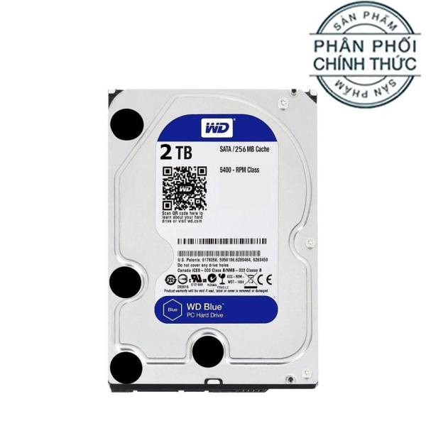 [HCM]HDD WD Blue 2TB 3.5 inch SATA III 256MB Cache 5400RPM WD20EZAZ - Hãng phân phối chính thức