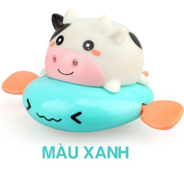Đồ chơi NHÀ TẮM BÒ PHUN NƯỚC VẶN CÓN cho bé.