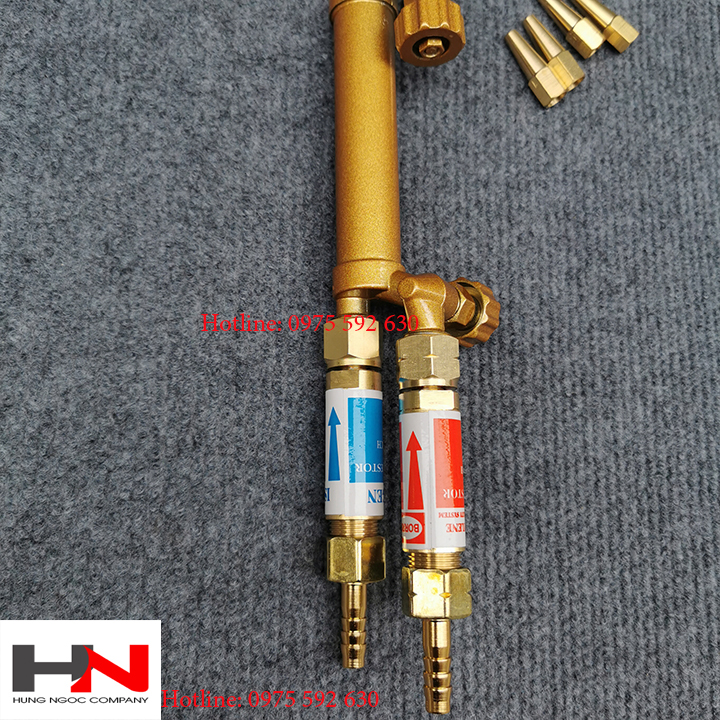 Van Chống Cháy Ngược Oxy ren 16mm lắp đồng hồ oxy