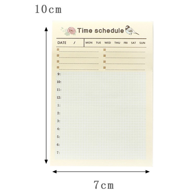 GIẤY NOTE KẾ HOẠCH