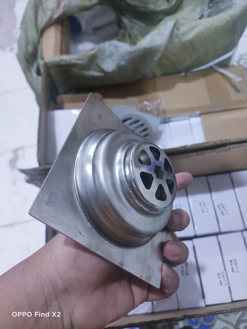 Phễu Thoát sàn thoát nước Lược Rác chống hôi Inox Sus 304 GRSL