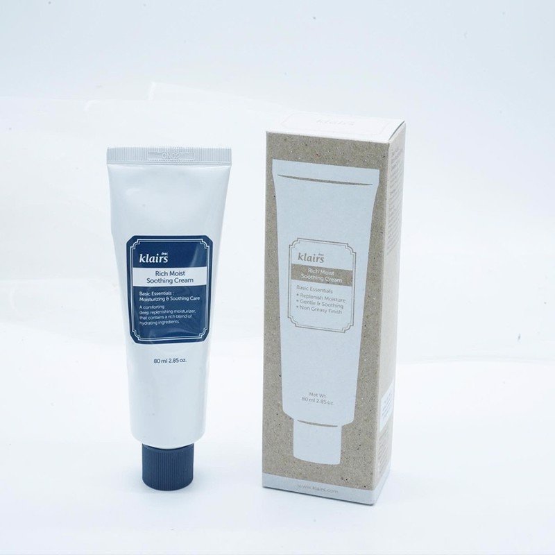[Chính Hãng] Kem Dưỡng Ẩm Làm Dịu Da Klairs Rich Moist Soothing Cream 80ml