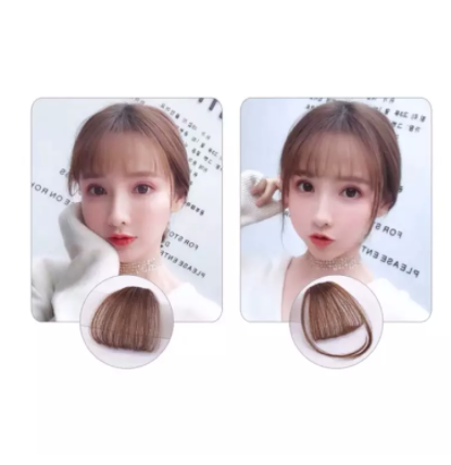 Tóc mái thưa, mái mưa , tóc giả nữ