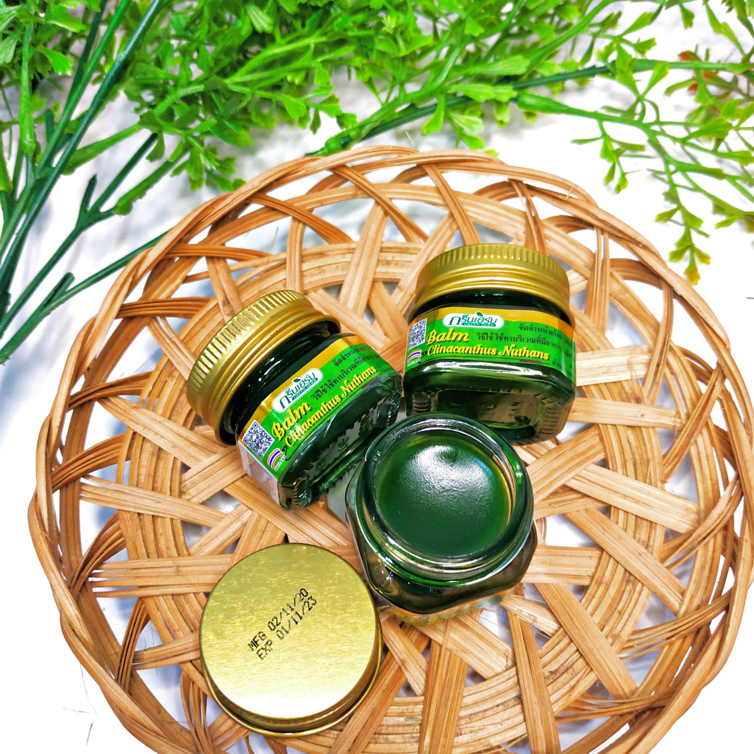 Dầu Cù Là Thơm Green Herb Thái Lan 10gr