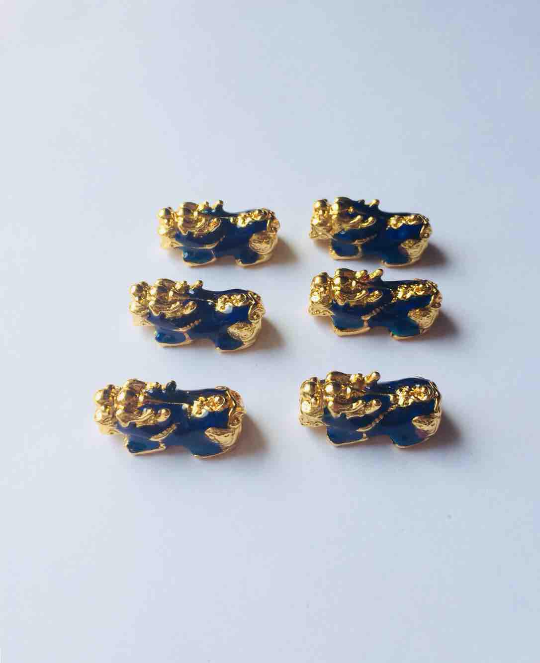 [HCM]Charm đá Tỳ hưu Nepal tây tạng đổi màu tài lộc (L=2.5cm)