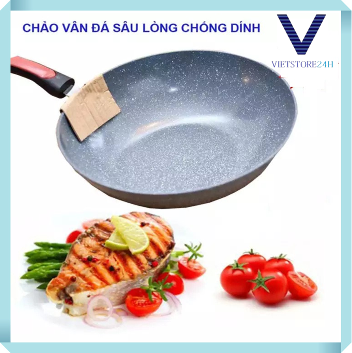 Chảo vân đá chống dính 32cm