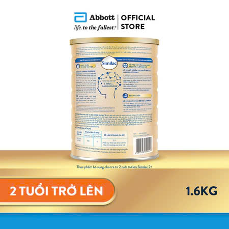 Sữa bột Similac PRODI-G 2+ 1.6kg Mới