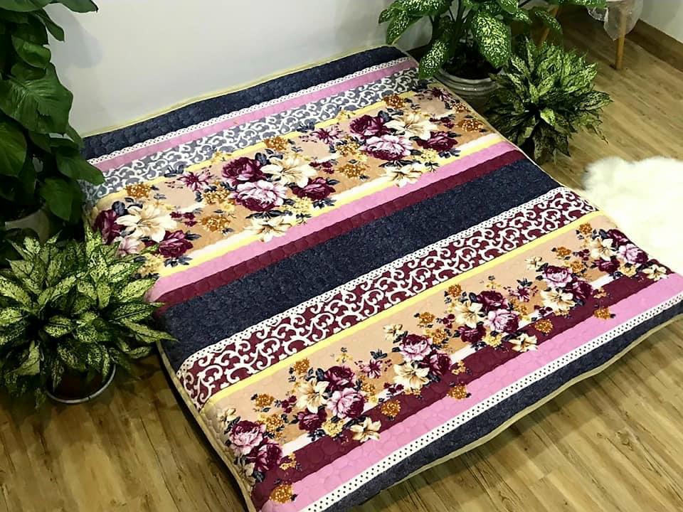Thảm lông cừu trải giường cao cấp 2x2,2m