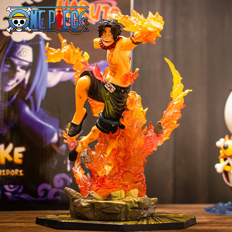 Mô hình ace hỏa quyền hàng mới siêu đẹp (one piece)