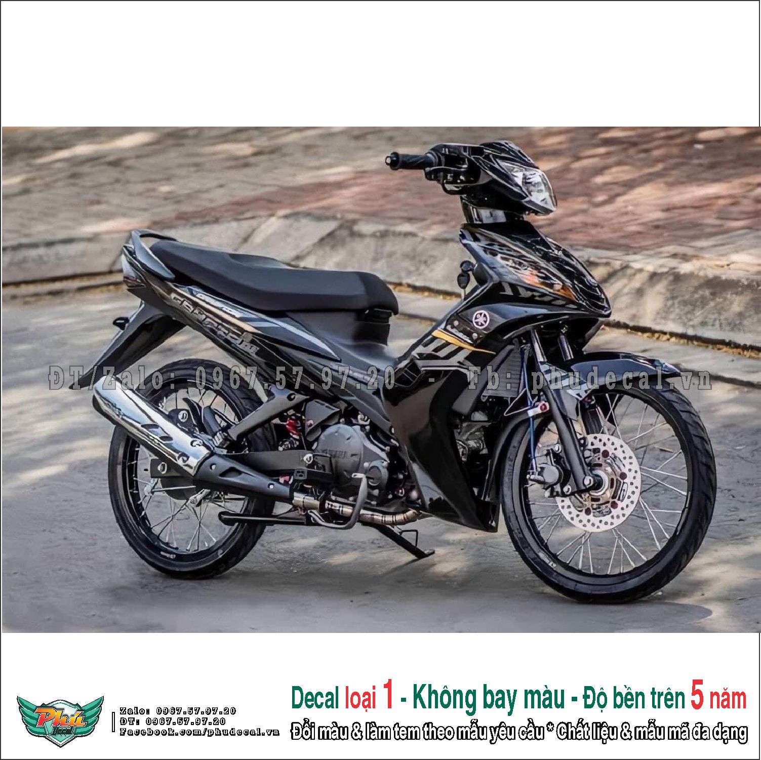 Tem rời ex 2006-2010 đen crypton
