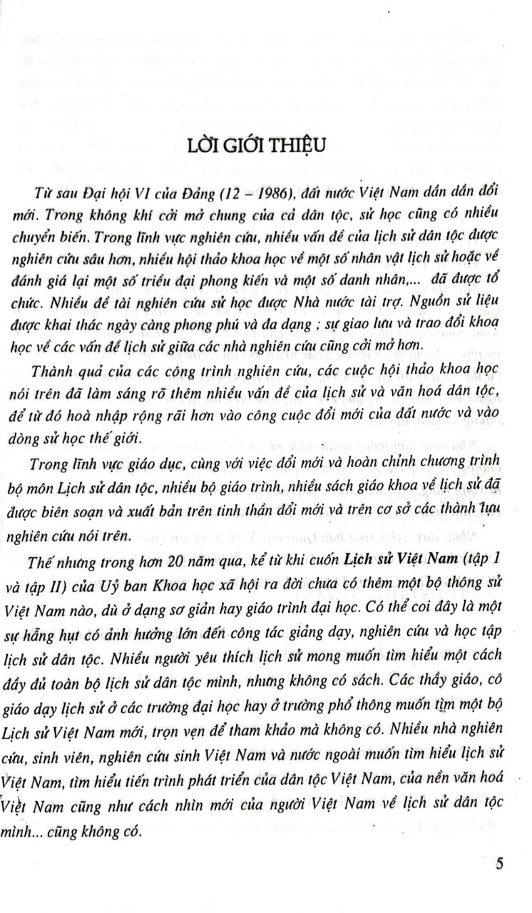 Sách - Đại Cương Lích Sử Việt Nam Tập 1