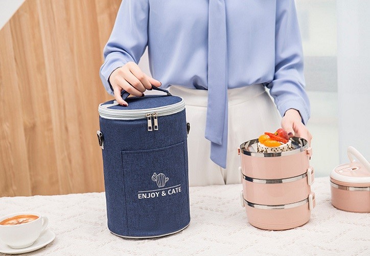 Túi Giữ Nhiệt Cao Cấp Enjoy and Cate (size trung)