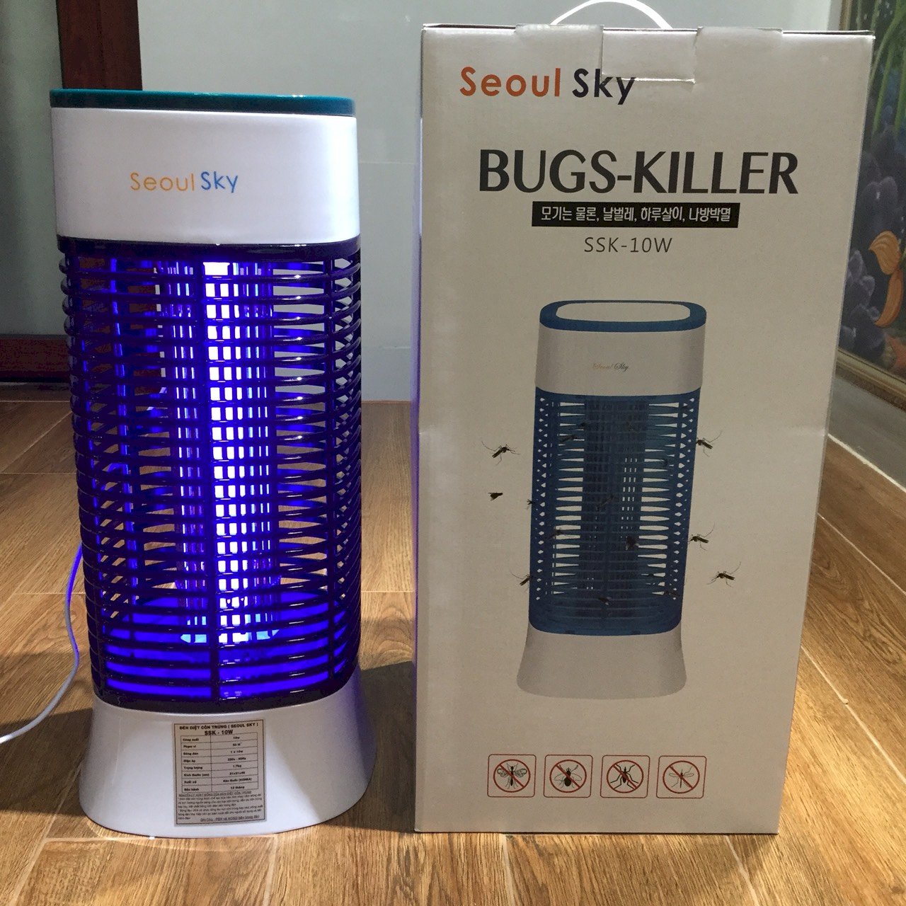 Đèn diệt côn trùng Seoul Sky SSK-10W (Korea)