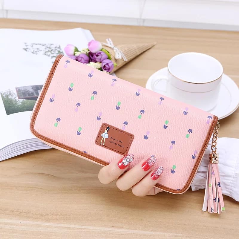 Ví Dài Hoạ Tiết Hoa Nhí