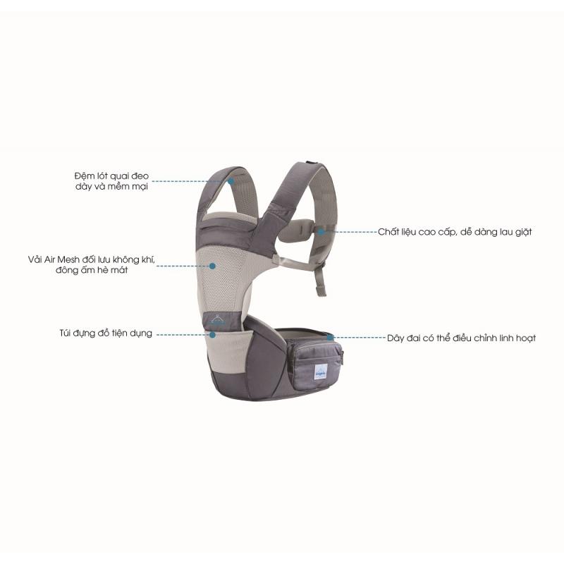 Địu 4 tư thế ComfyBaby CF818