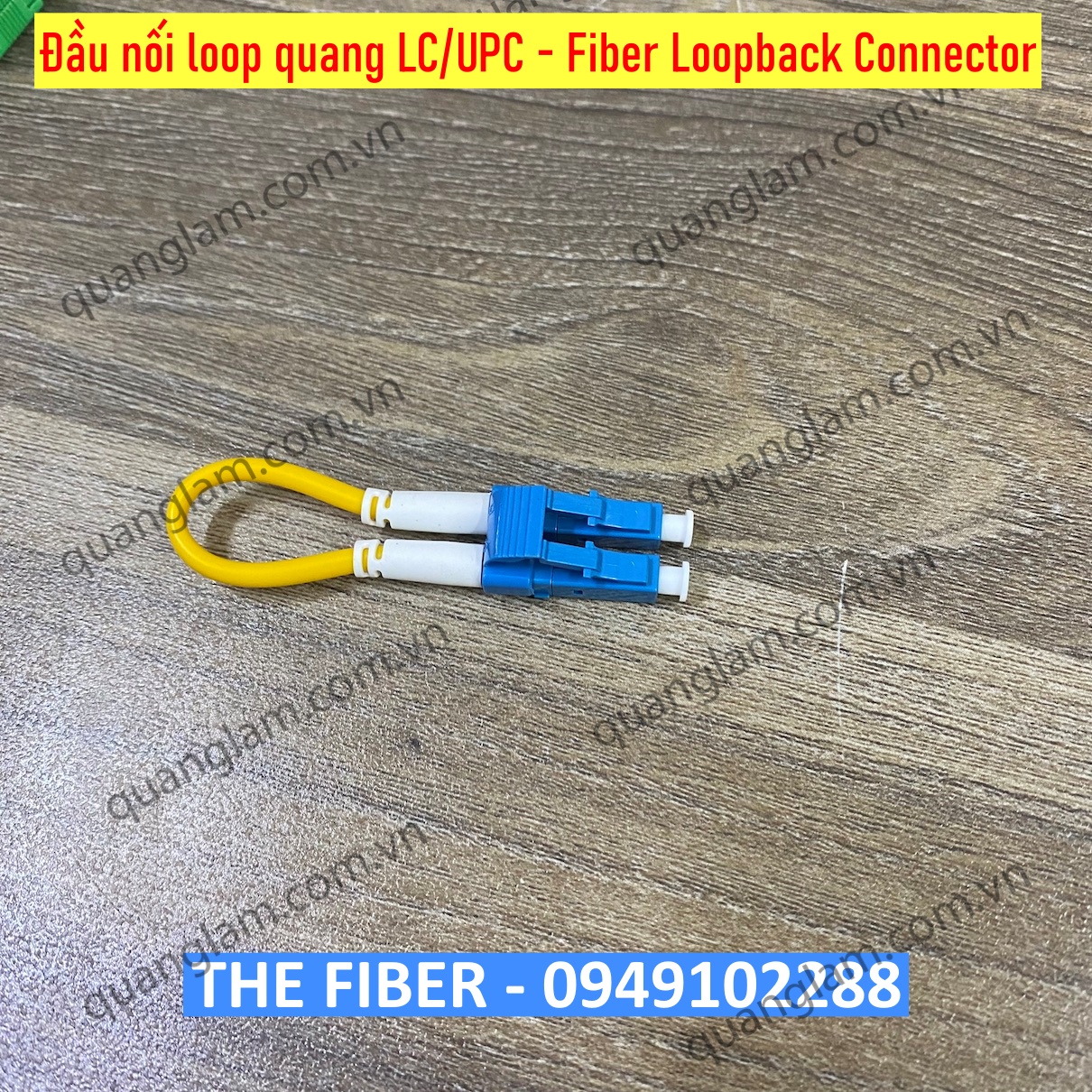 Đầu nối loop quang SC/APC SC/UPC LC/UPC (Fiber Loopback Connector) - Giá cho 1 cái
