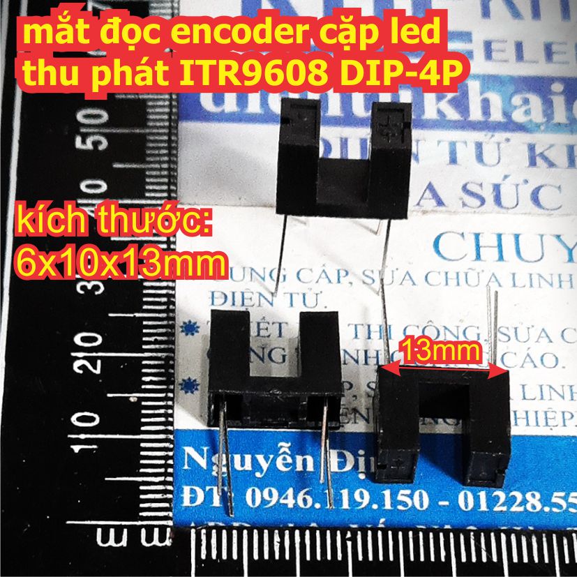 5 con mắt đọc encoder cặp led thu phát ITR9608 DIP-4P kde2725