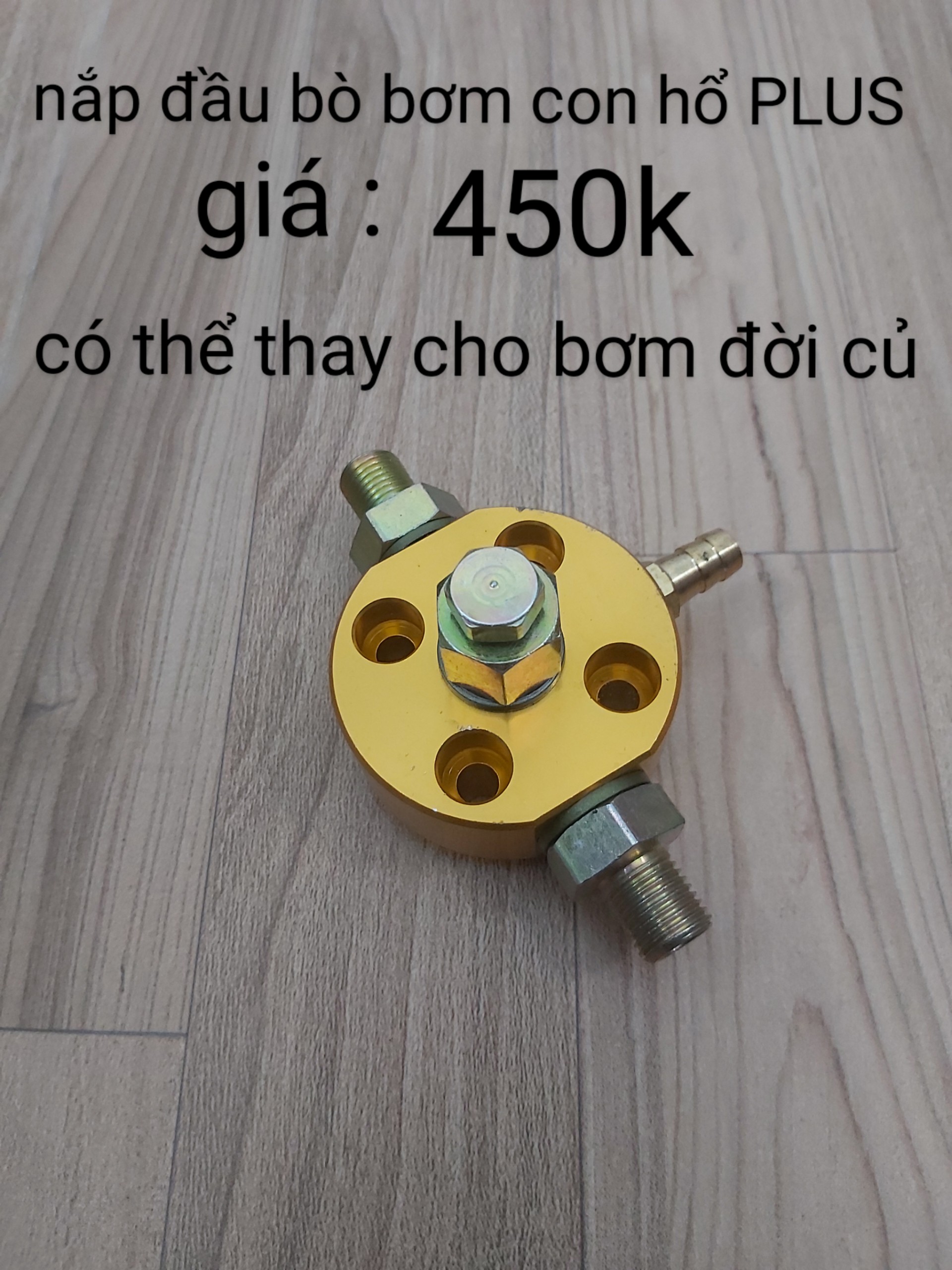 nắp xilanh bơm con hổ ( bản vip )