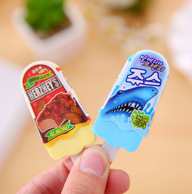 Tẩy Gôm Xóa Hình Cây Kem siêu đáng yêu