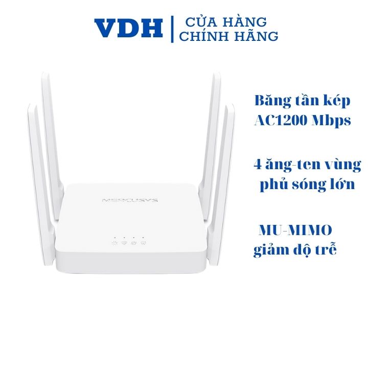 The transmitter WiFi router mercusys 4 beard AC10-local radio modem WiFi dual band high speed 1200mbps-VDH store