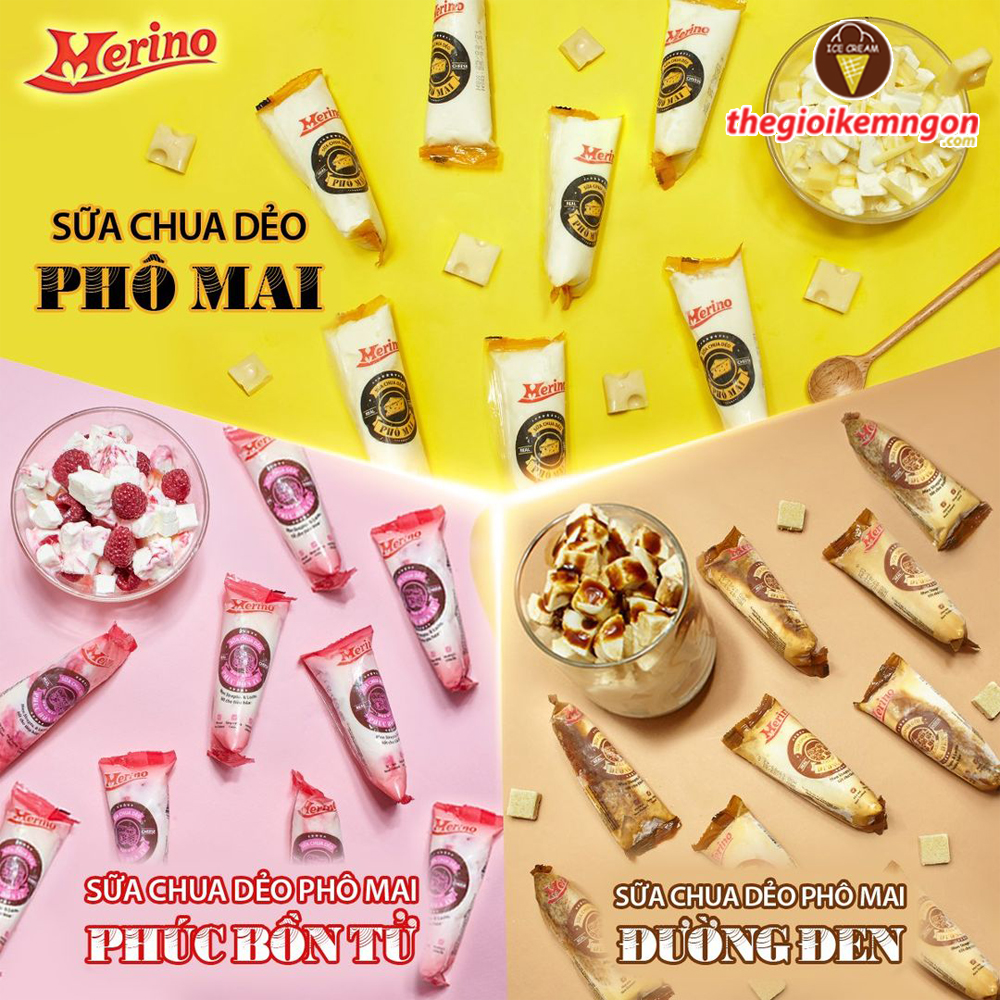 Sữa chua dẻo phô mai Merino 50g