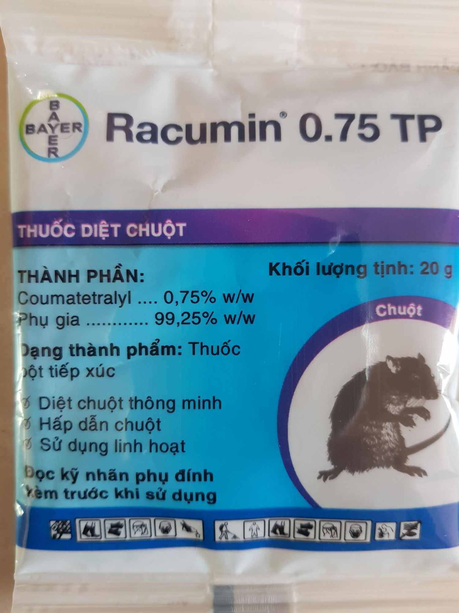 Racumin - thuốc diệt chuột thông minh