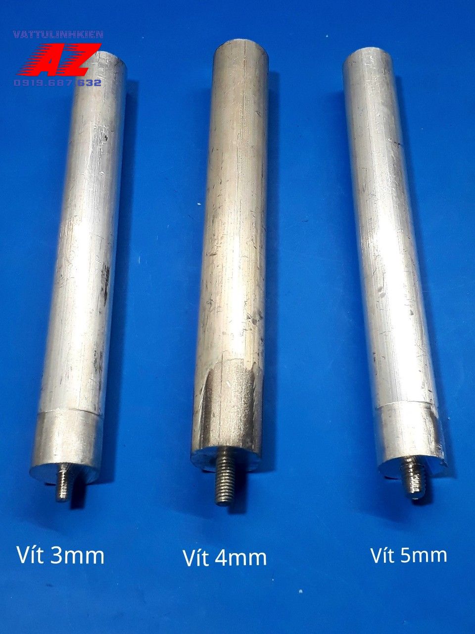 Thanh ANODE vít 4mm chống bám cặn cho Bình nóng lạnh