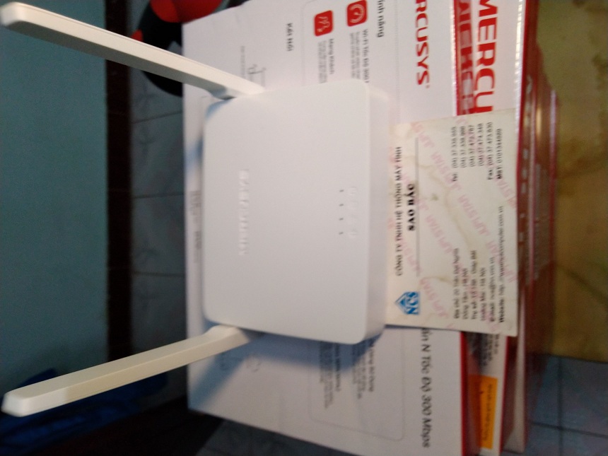 Bộ Phát wifi mercusys MW301R  Chuẩn N Tốc độ 300Mbps