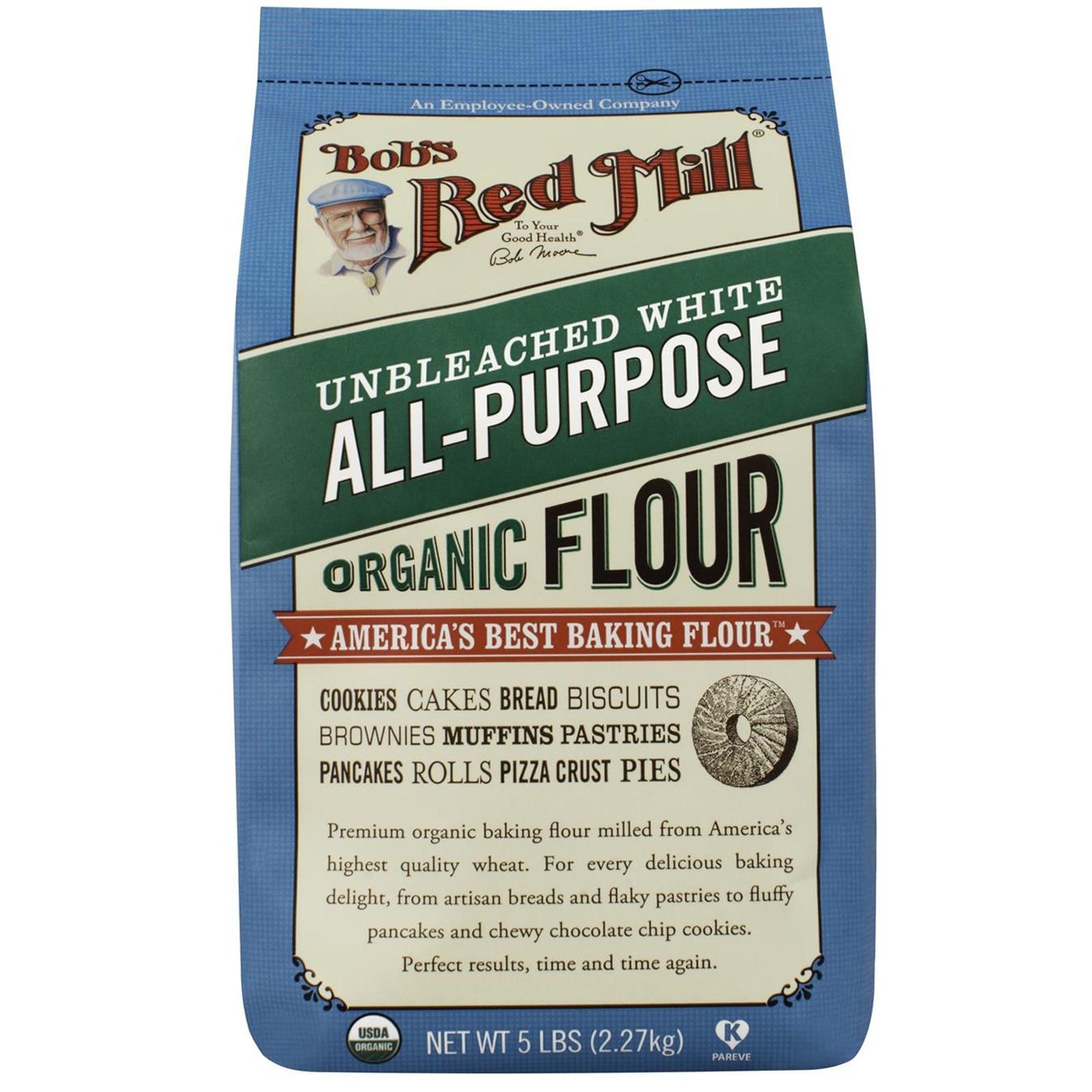 Bột Mì Đa Dụng Hữu Cơ ( Organic Unbleached All Purpose ) 2.27kg