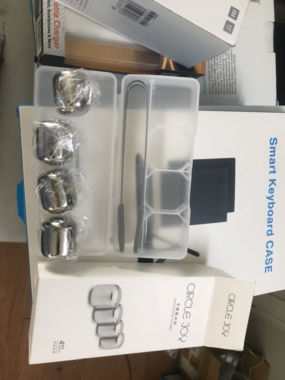 ĐÁ LẠNH VĨNH CỬU XIAOMI CIRCLE JOY CJ-BK01 (04 VIÊN+KẸP+HỘP)